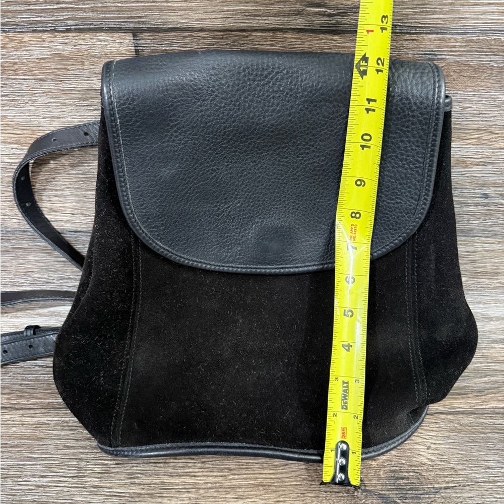 RARE‎ Vintage Coach Berkeley Backpack #9016 Black Flaw - Picture 3 of 10